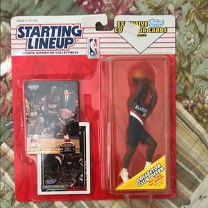 NBA Action Figure - Black and Red